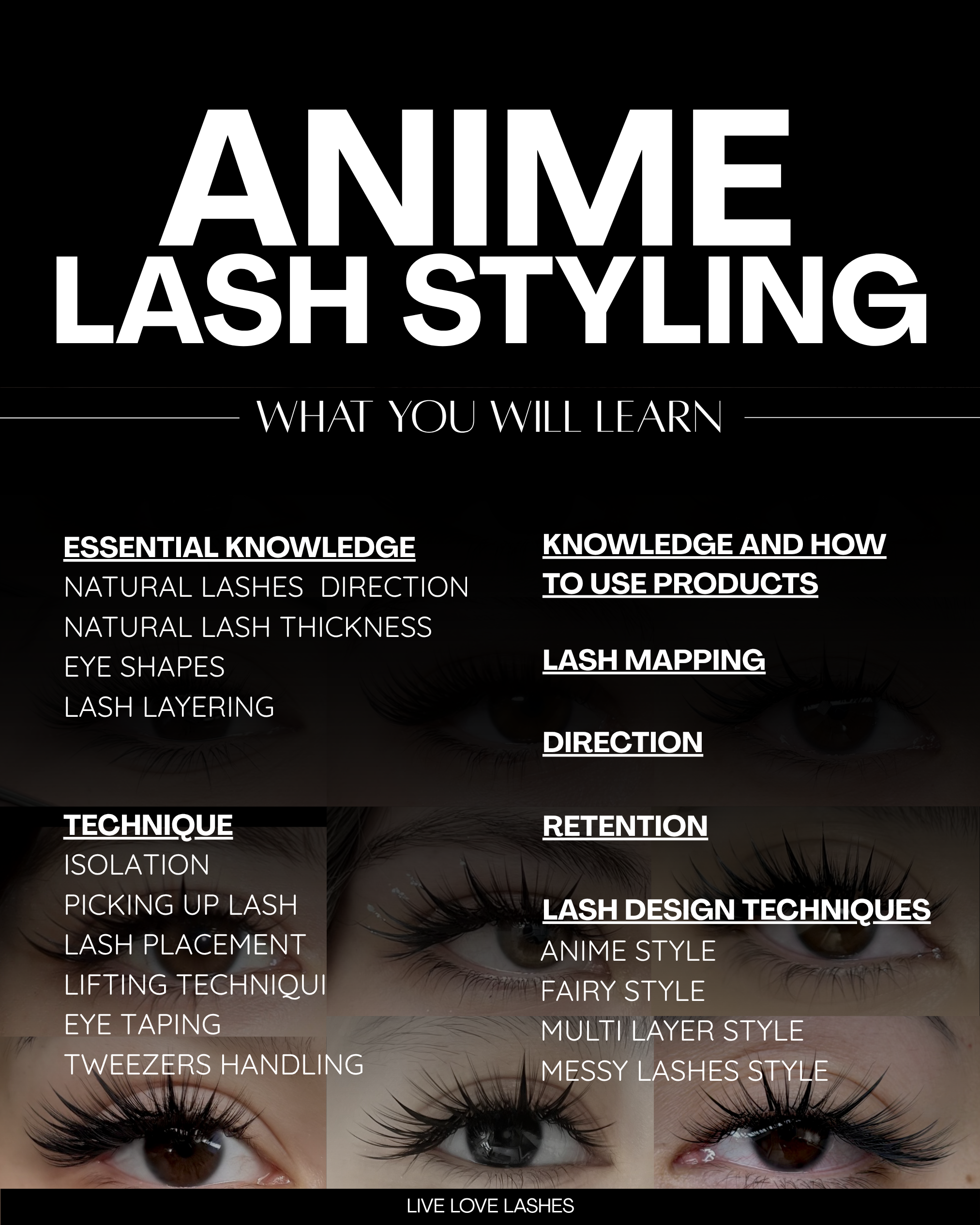 ANIME LASH STYLING COURSE